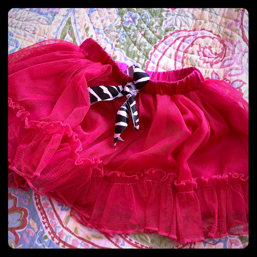 Pink girls tutu